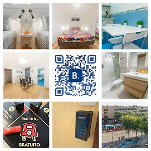  Apartamento Ahllenrock 6 Pax Near Fira & Bcn Airport - Qr